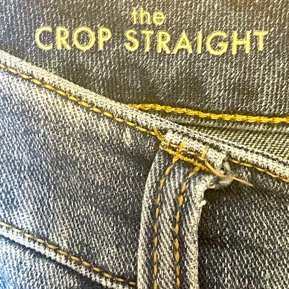 LIVERPOOL LOS ANGELES Sadie Side Decorative Zipper Crop Straight Leg. Size 8/29 - Picture 14 of 14